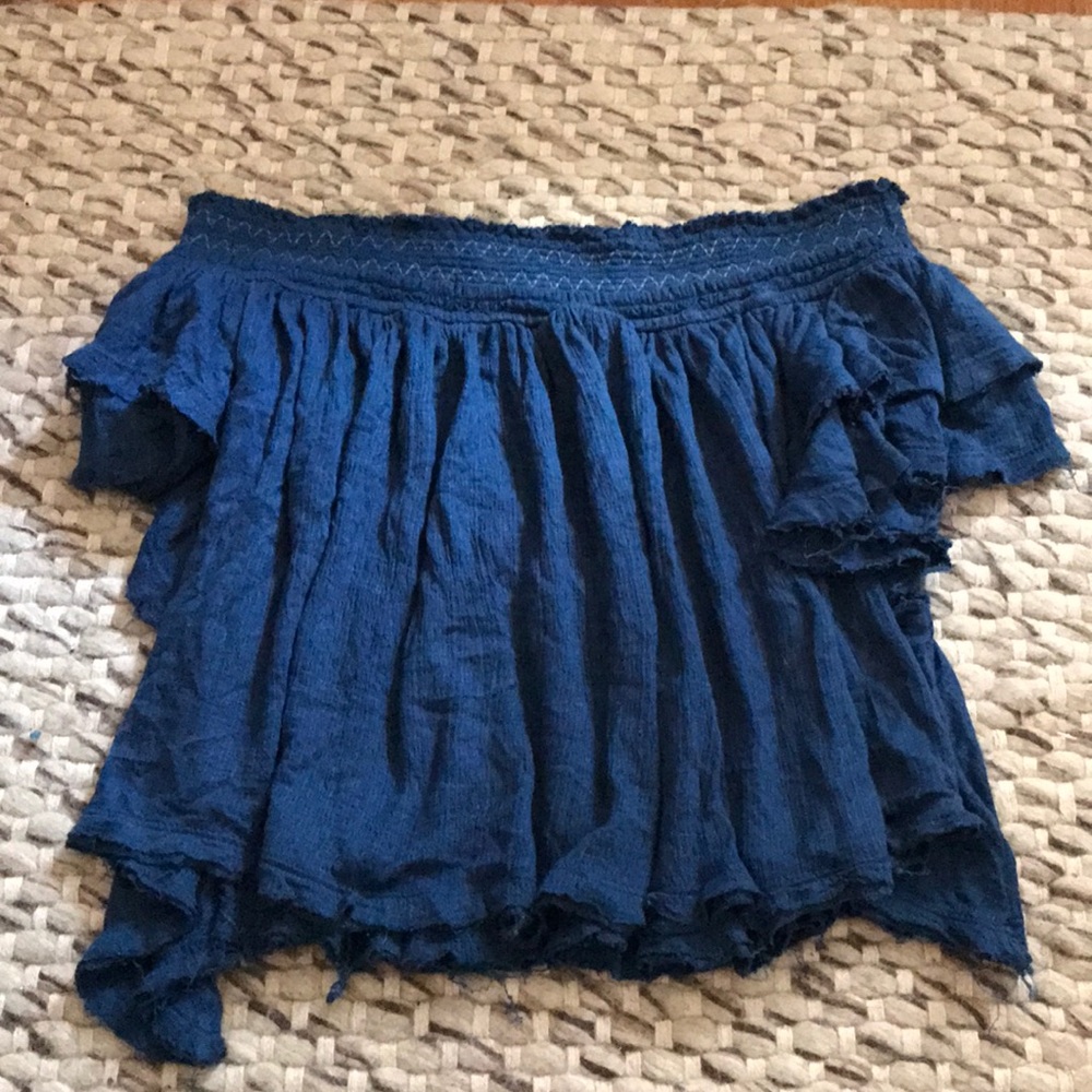 Free People Off the Shoulder Tee